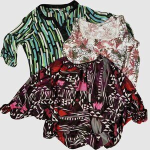 Sz.2X*Bundle of 3 tops/Tunics---Catherine's, Capacity